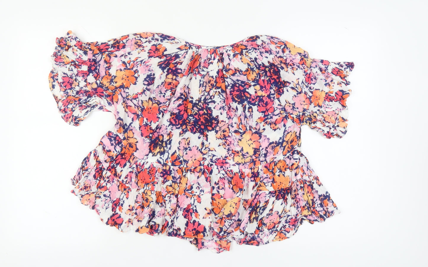 Joe Browns Women's Multicoloured Floral Tunic Blouse Size 14