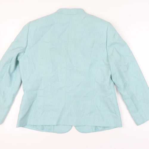 Eastex Women's Blue Suit Jacket, Size 14, Lined