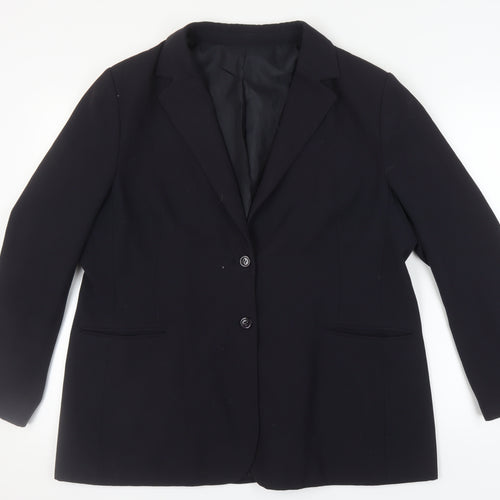 Debenhams Women's Black Blazer Size 20 Business Formal
