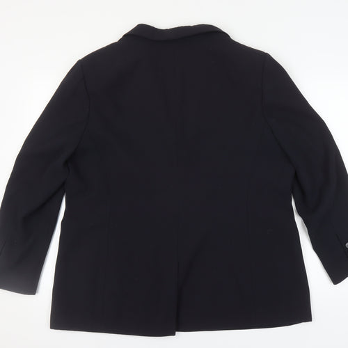 Debenhams Women's Black Blazer Size 20 Business Formal