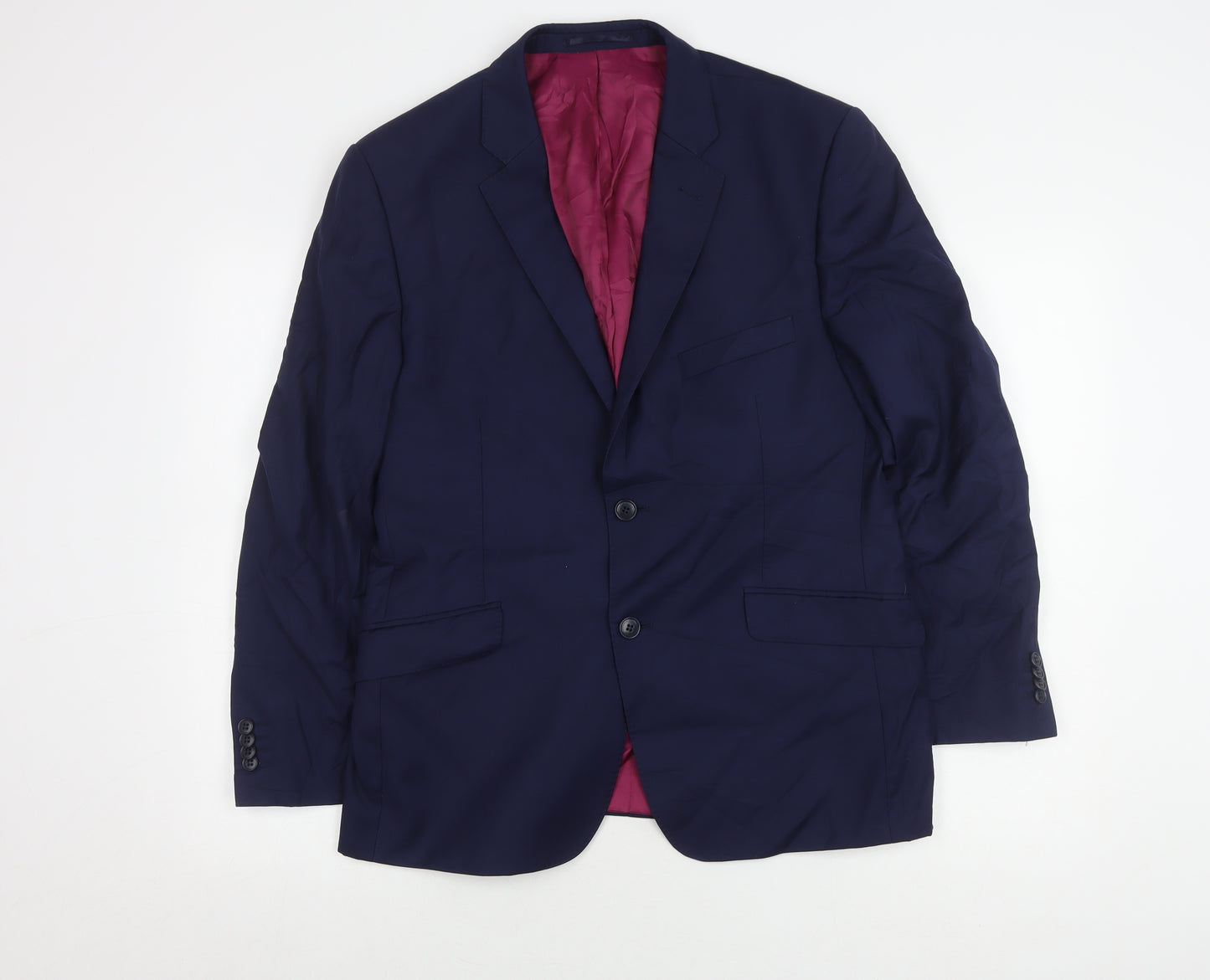 Performance Suit Men's Blue Jacket Size 40 Regular Fit