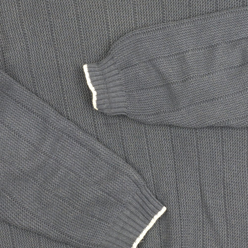 Fred Perry Men's Black Pullover Jumper XL