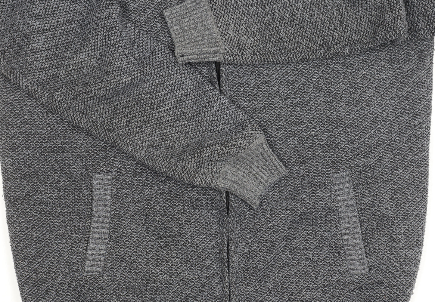 Raphael Valencino Men's Grey 2XL Full Zip Jumper