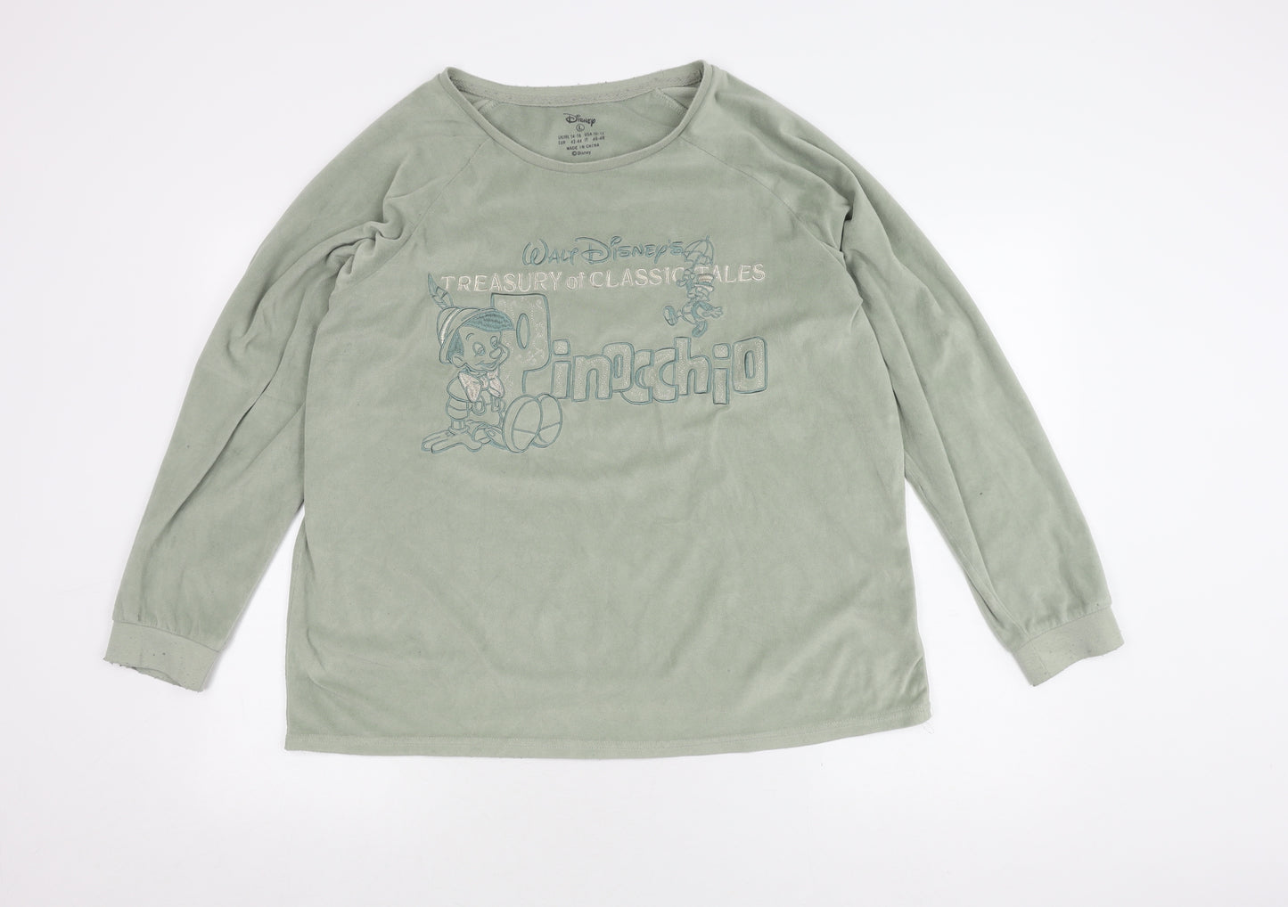 Disney Women's Green Pinocchio Nightshirt - Size 14