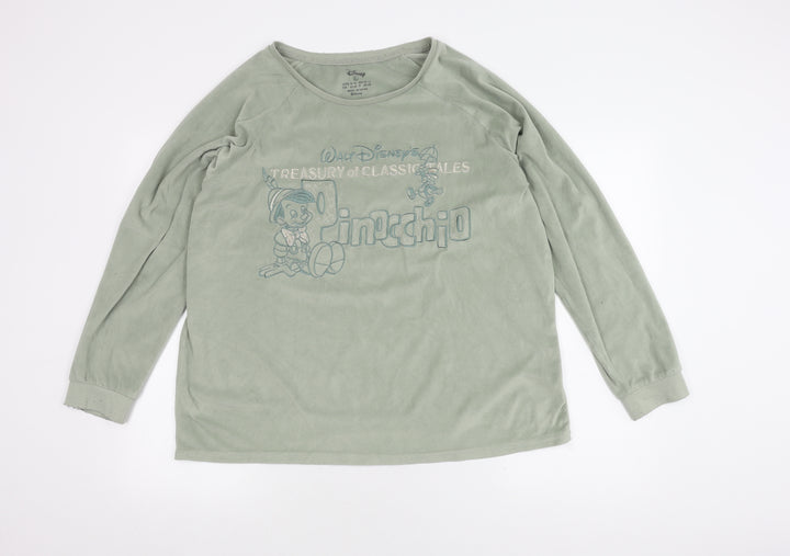 Disney Women's Green Pinocchio Nightshirt - Size 14