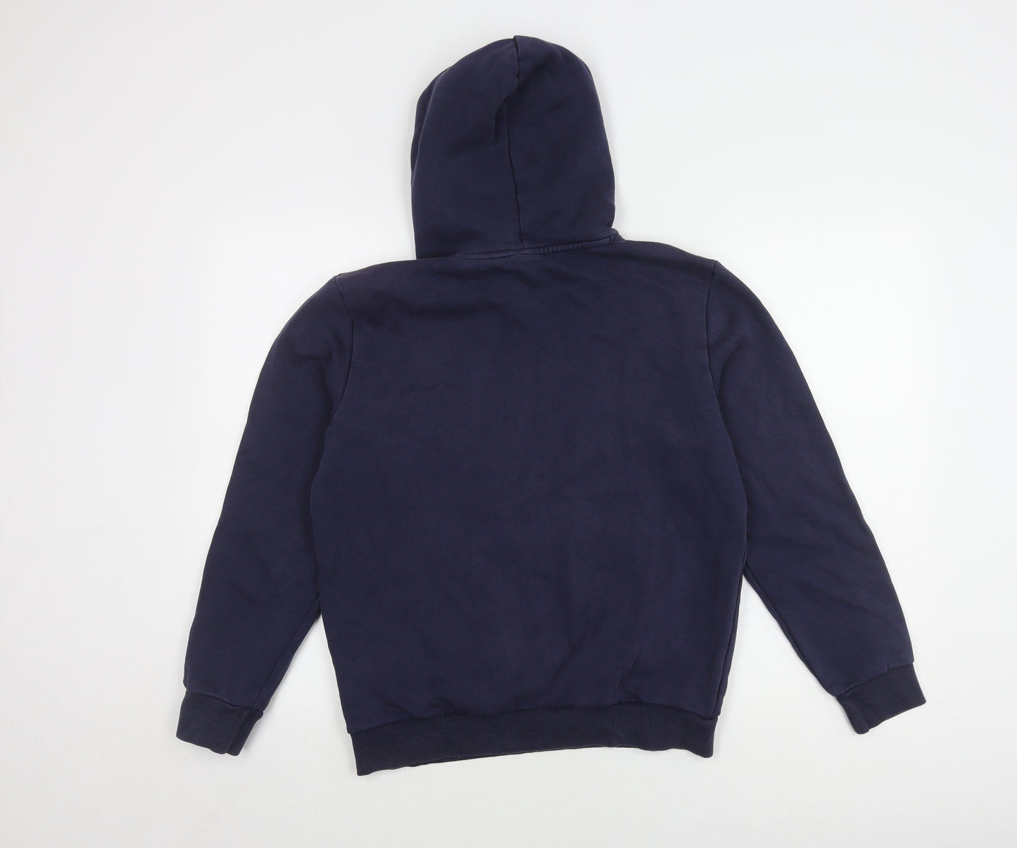 Puma Boys Blue Pullover Hoodie in Size S with Logo