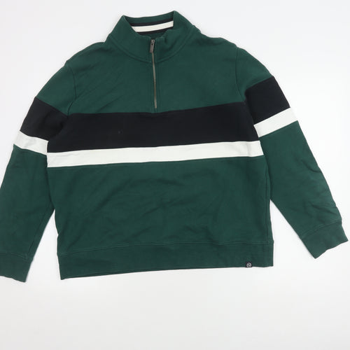 Marks and Spencer Unisex Green XL Sweatshirt