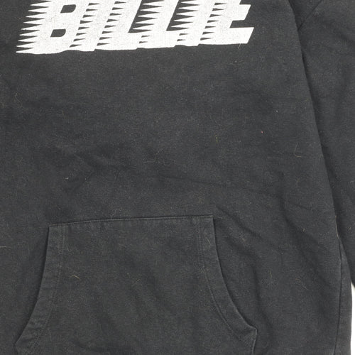 Billie Eilish Boys Black Pullover Hoodie 11-12 Years