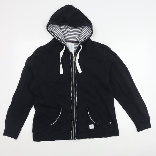 Maine New England Women's Black Full Zip Hoodie Size 18