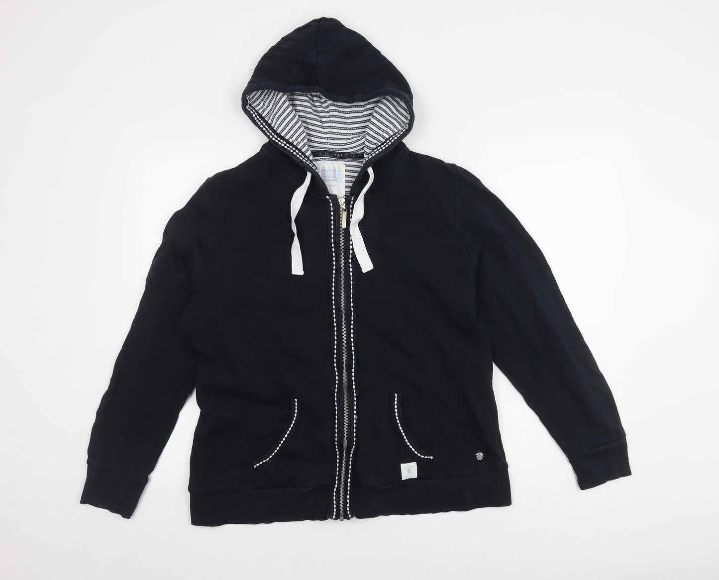 Maine New England Women's Black Full Zip Hoodie Size 18