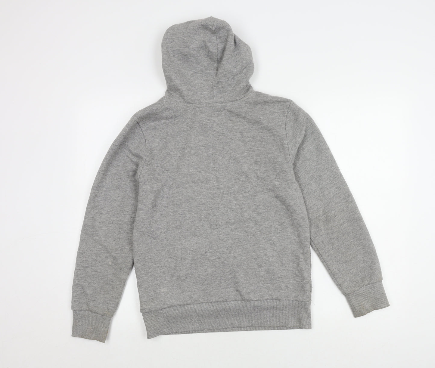 Converse Grey Girls' Pullover Hoodie, Size 12-13 Years, Casual