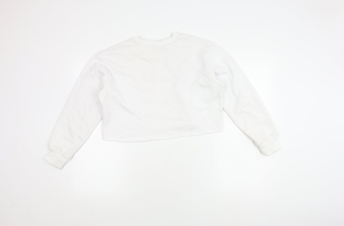 Umbro Women's White Pullover Sweatshirt - S, Logo