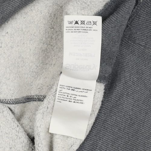 Superdry Men's Grey Pullover Hoodie Size M