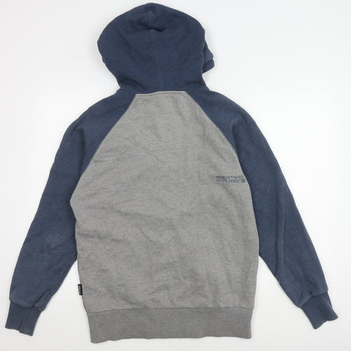 Surfanic Men's Grey Full Zip Hoodie, M