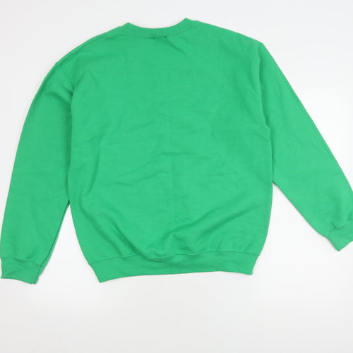 Star Wars Men's Green Pullover Christmas Sweatshirt M