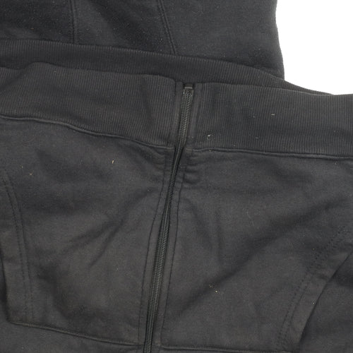 Lonsdale Men's Black 4XL Full Zip Hoodie