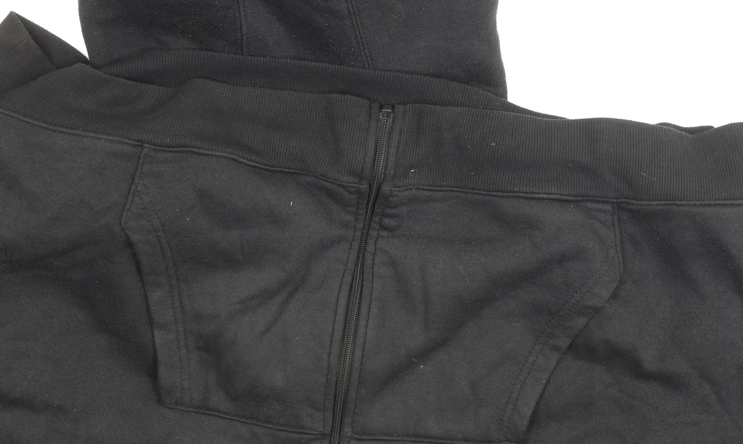 Lonsdale Men's Black 4XL Full Zip Hoodie