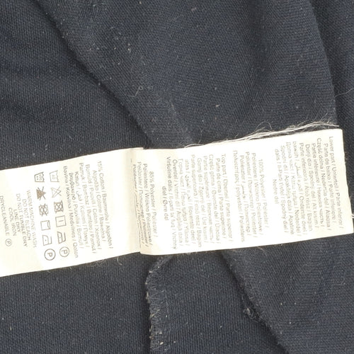Jack & Jones Men's XL Black Full Zip Hoodie