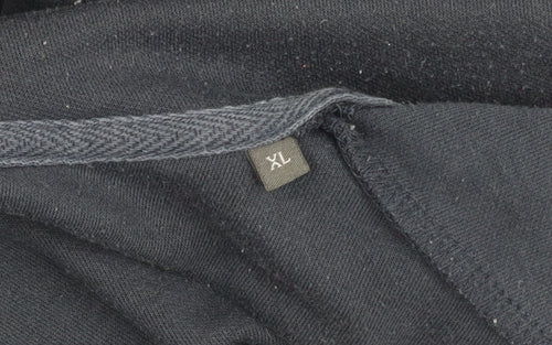 Jack & Jones Men's XL Black Full Zip Hoodie