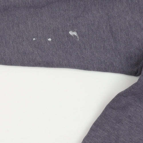 Weird Fish Women's Grey Full Zip Hoodie Size 10