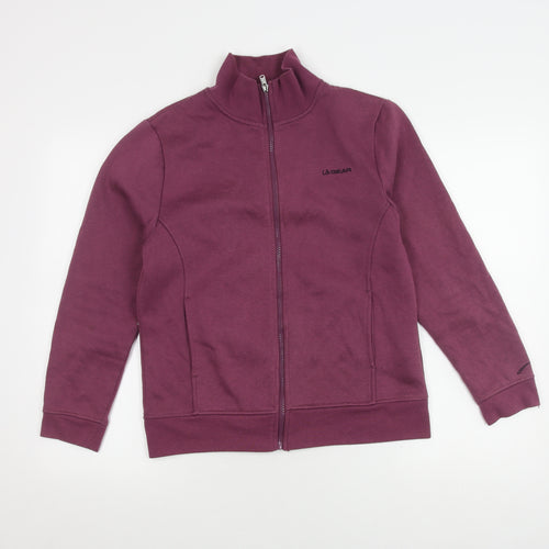 LA Gear Girls Purple Full Zip Sweatshirt Size L