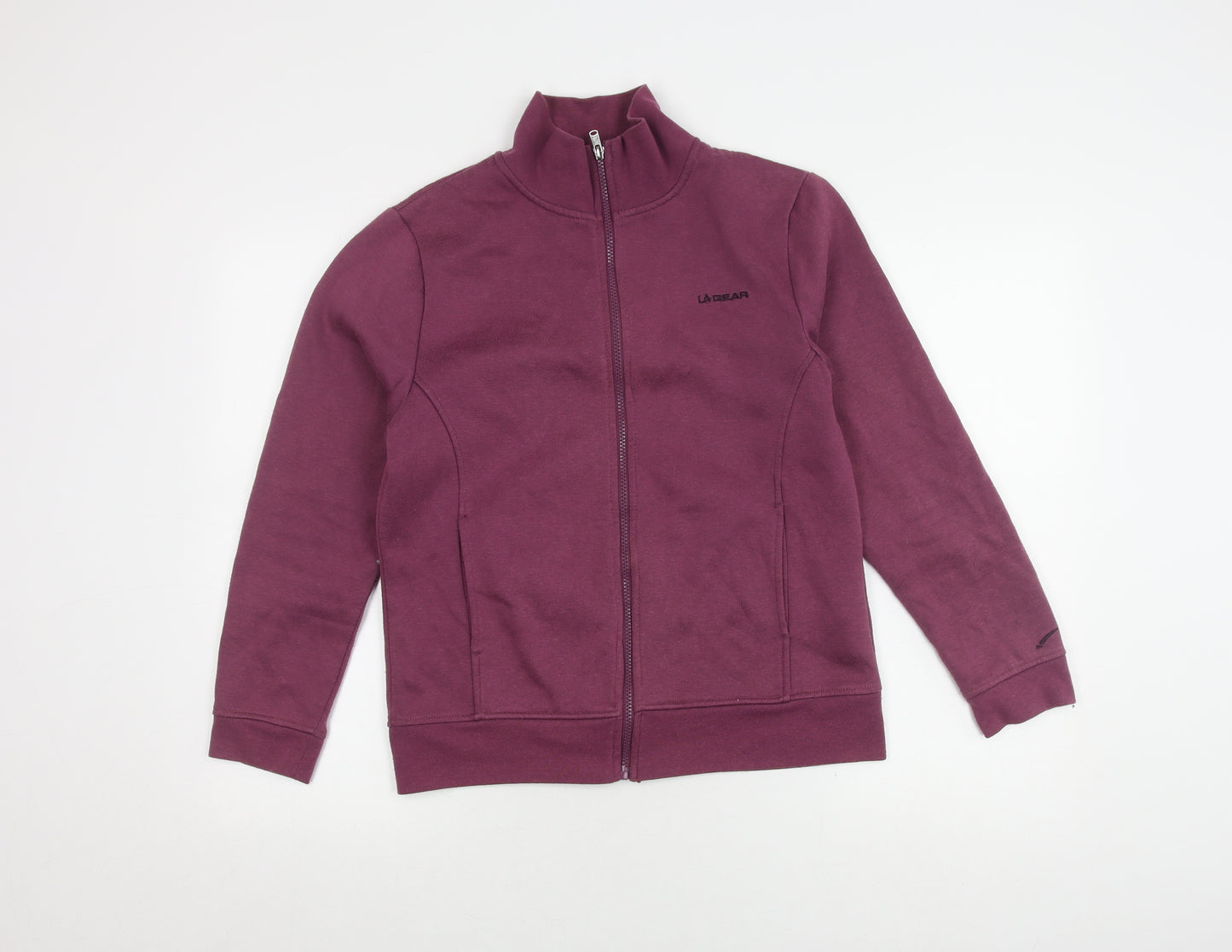 LA Gear Girls Purple Full Zip Sweatshirt Size L