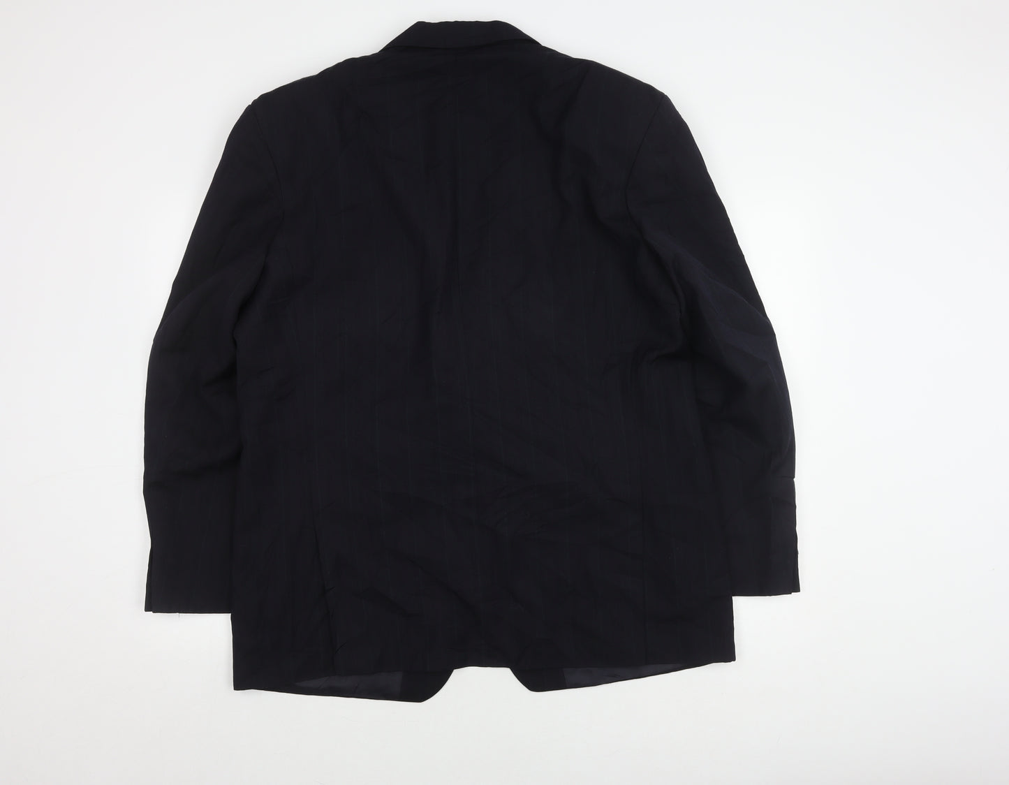 M&S Men's Blue Striped Blazer 44R