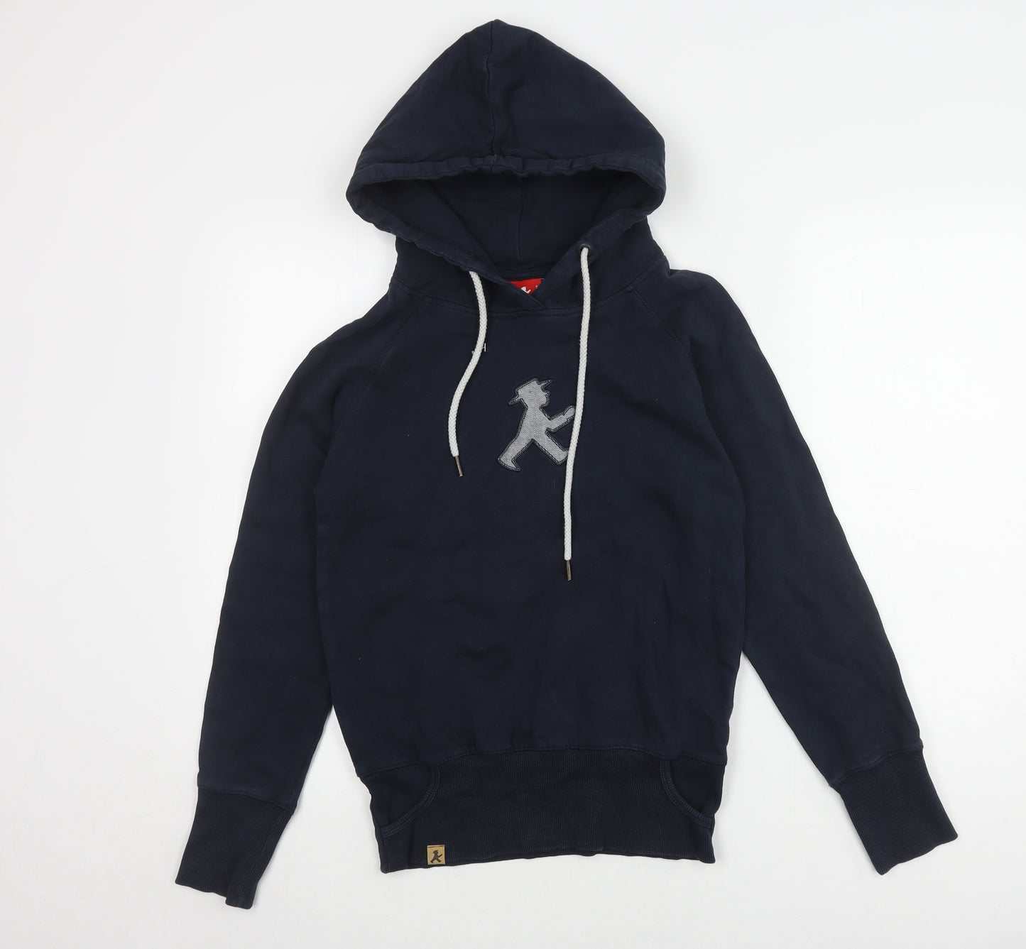 Ampelmann Berlin Boys Blue Pullover Hoodie S Graphic Hooded