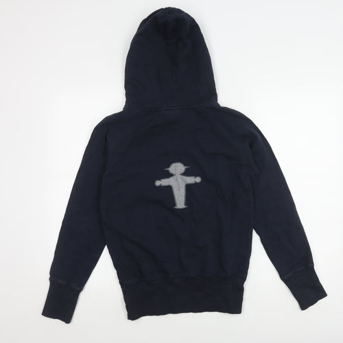 Ampelmann Berlin Boys Blue Pullover Hoodie S Graphic Hooded