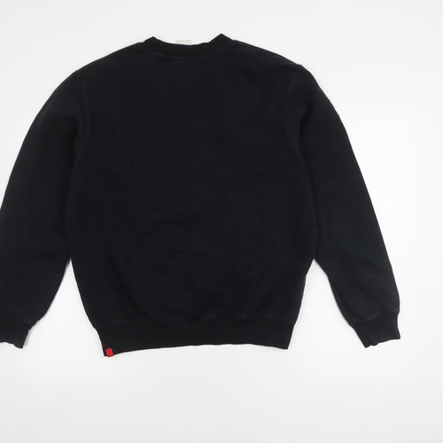 B&C Collection Unisex Black Pullover Sweatshirt M