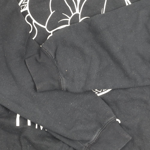 B&C Collection Unisex Black Pullover Sweatshirt M