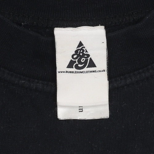B&C Collection Unisex Black Pullover Sweatshirt M