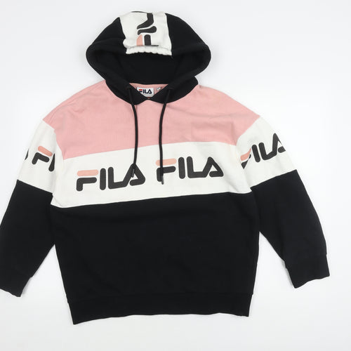 Fila Women's Colourblock Logo Hoodie M