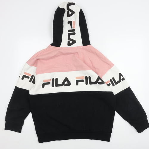 Fila Women's Colourblock Logo Hoodie M