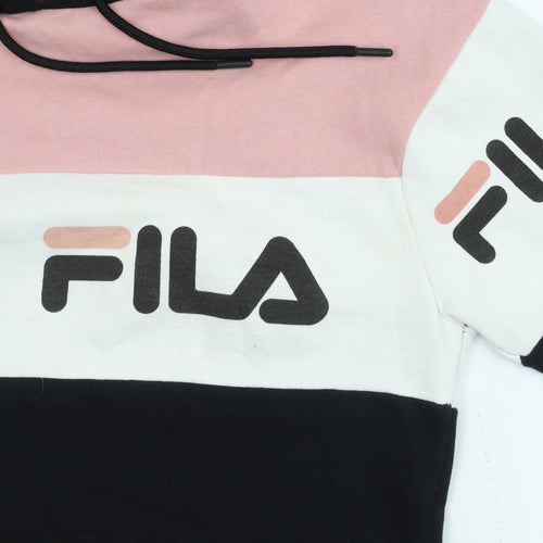 Fila Women's Colourblock Logo Hoodie M