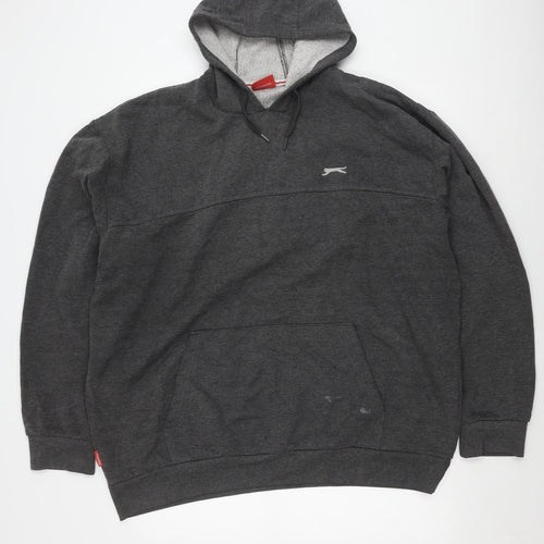 Slazenger Men's 3XL Grey Pullover Hoodie