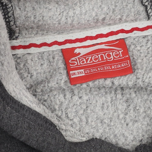 Slazenger Men's 3XL Grey Pullover Hoodie