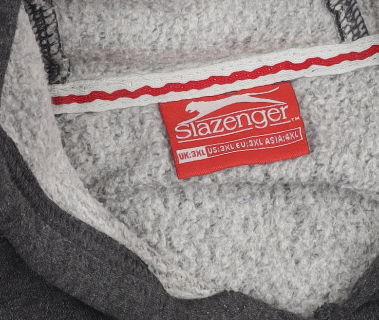 Slazenger Men's 3XL Grey Pullover Hoodie