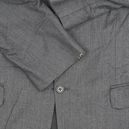 Marks and Spencer Men's Grey Jacket 42S Classic Style