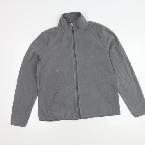 Marks and Spencer Men's Grey Fleece Jacket XL