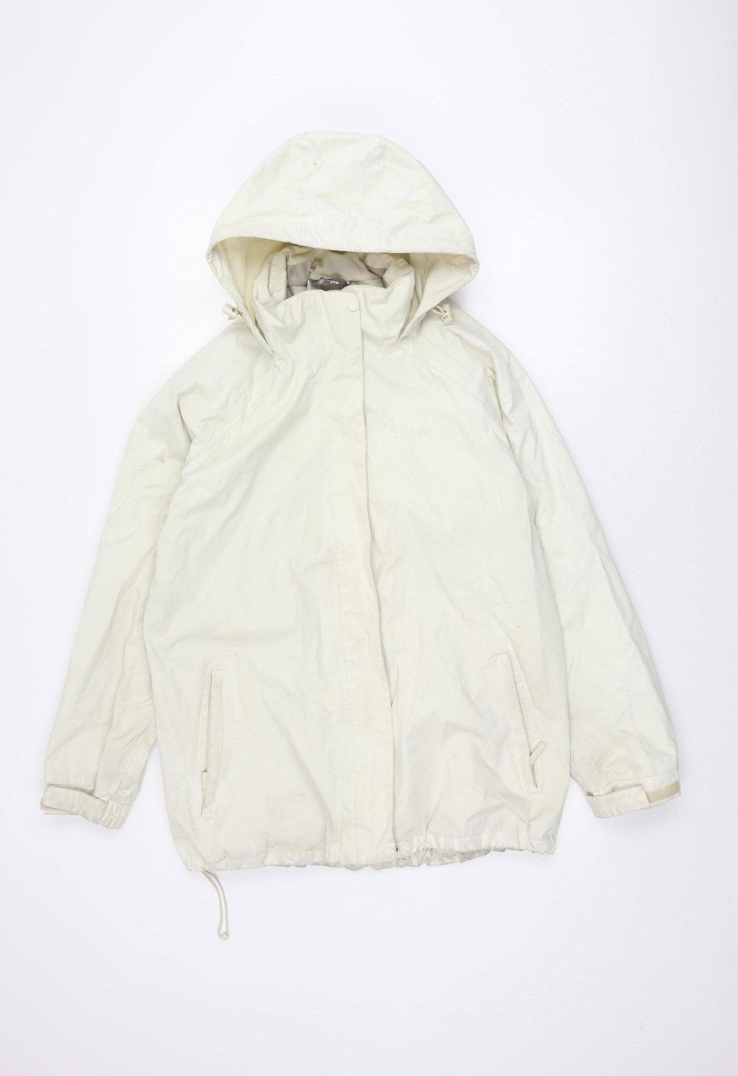 Hi Gear Women's Ivory Hooded Jacket, Size 16, Casual
