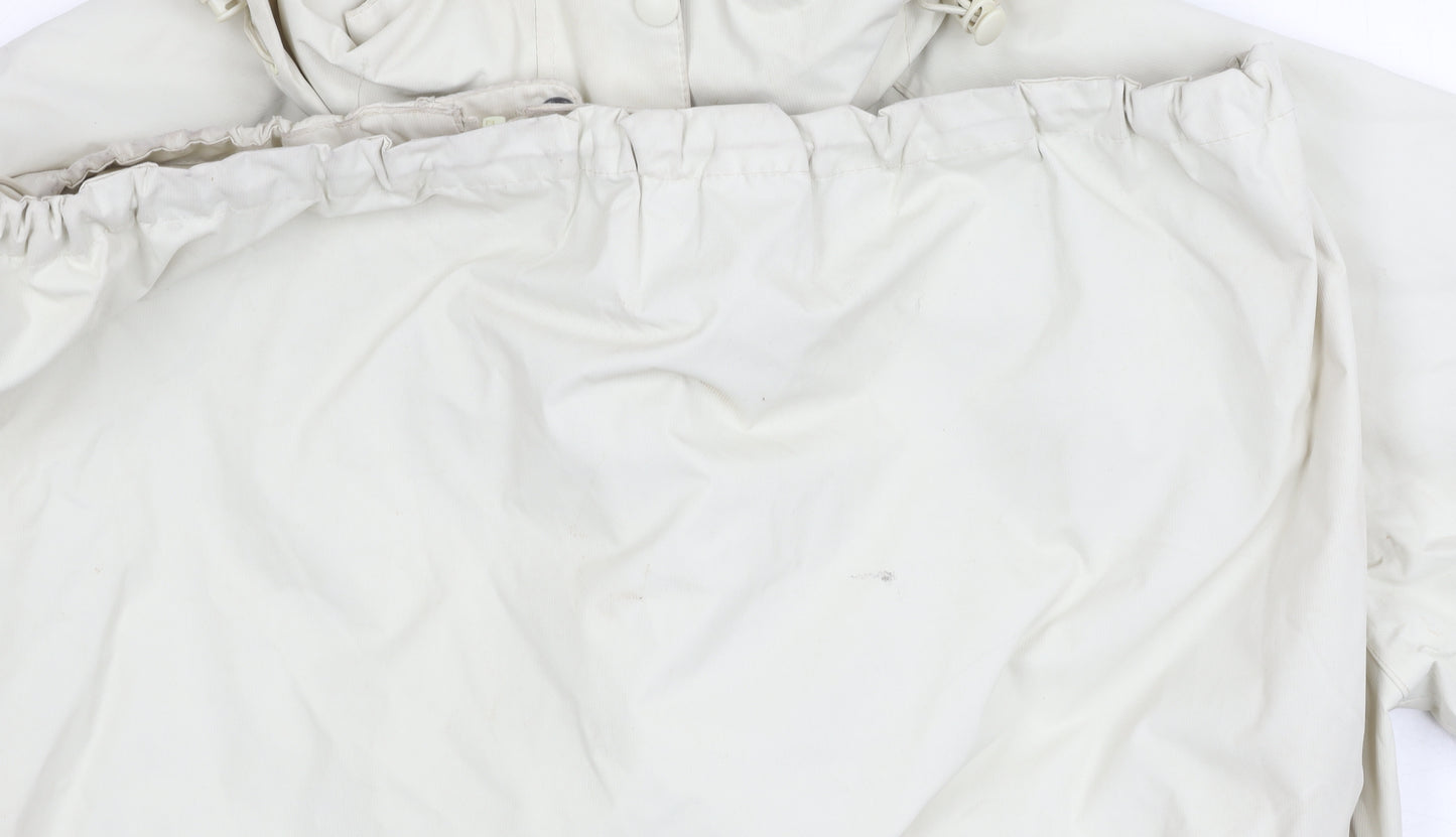 Hi Gear Women's Ivory Hooded Jacket, Size 16, Casual