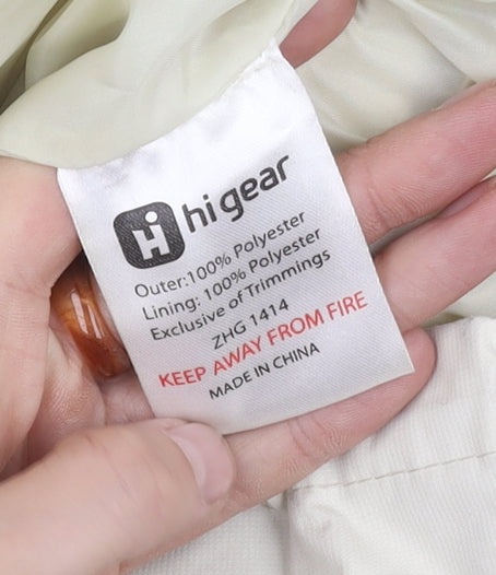 Hi Gear Women's Ivory Hooded Jacket, Size 16, Casual