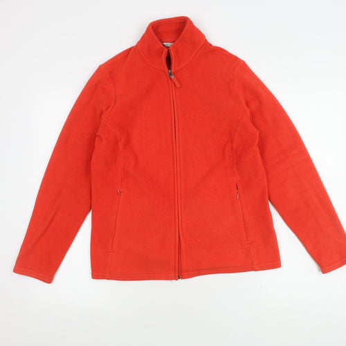 Marks and Spencer Women’s Red Fleece Jacket, Size 14