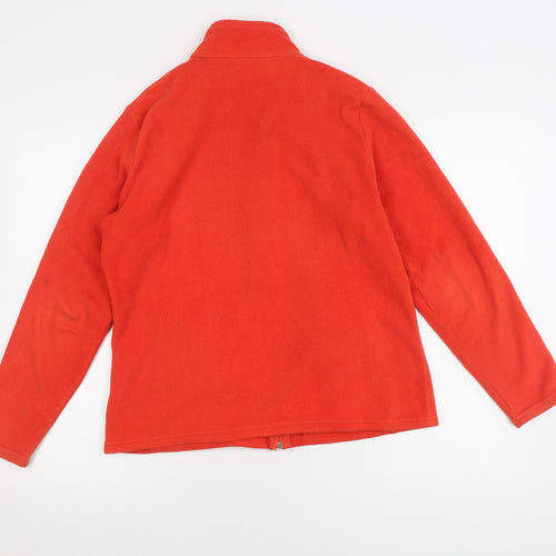 Marks and Spencer Women’s Red Fleece Jacket, Size 14
