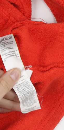 Marks and Spencer Women’s Red Fleece Jacket, Size 14