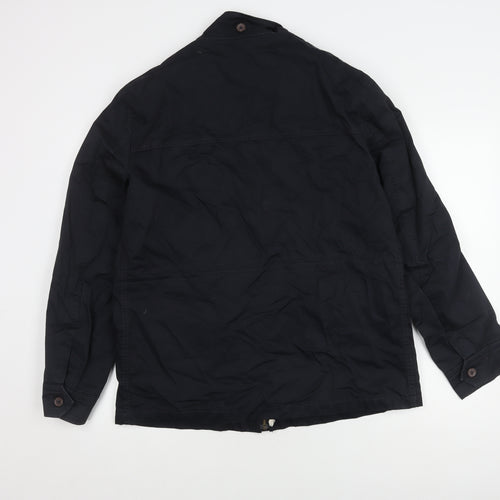 Gap Men's Black Cotton Field Jacket L Casual