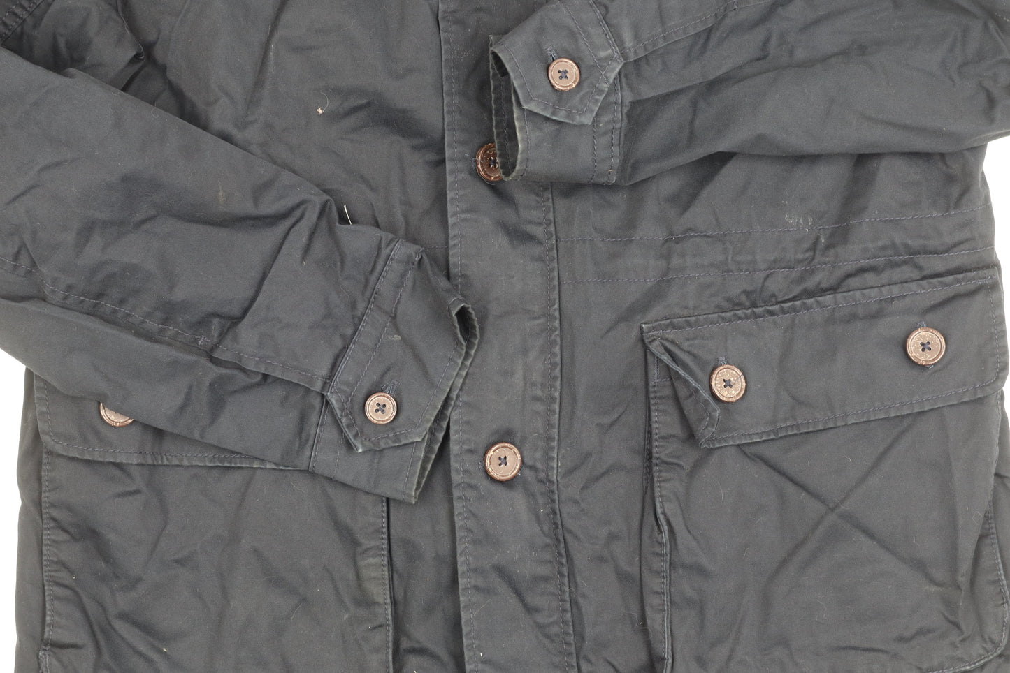 Gap Men's Black Cotton Field Jacket L Casual