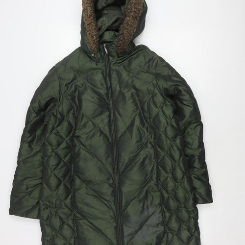 Marks and Spencer Women’s Green Puffer Cape, Size L