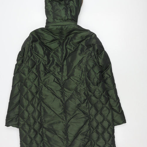 Marks and Spencer Women’s Green Puffer Cape, Size L
